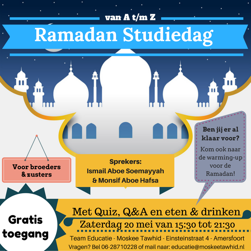 Ramadan studiedag 1